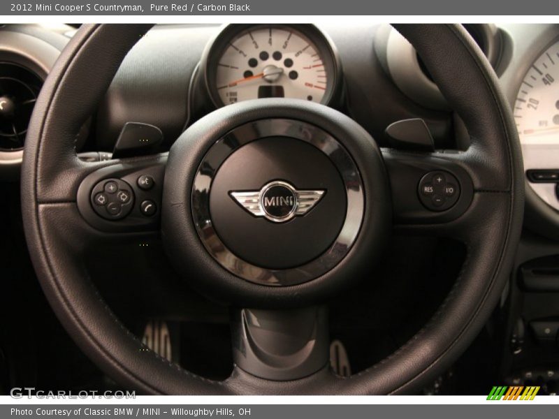  2012 Cooper S Countryman Steering Wheel