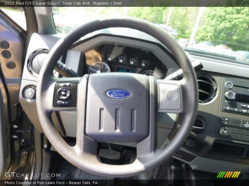 Magnetic / Steel 2015 Ford F250 Super Duty XL Super Cab 4x4