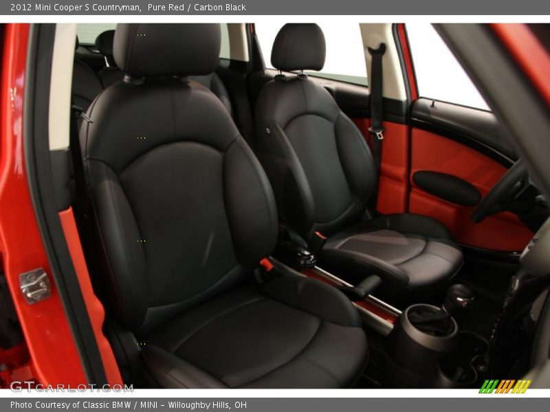 Pure Red / Carbon Black 2012 Mini Cooper S Countryman