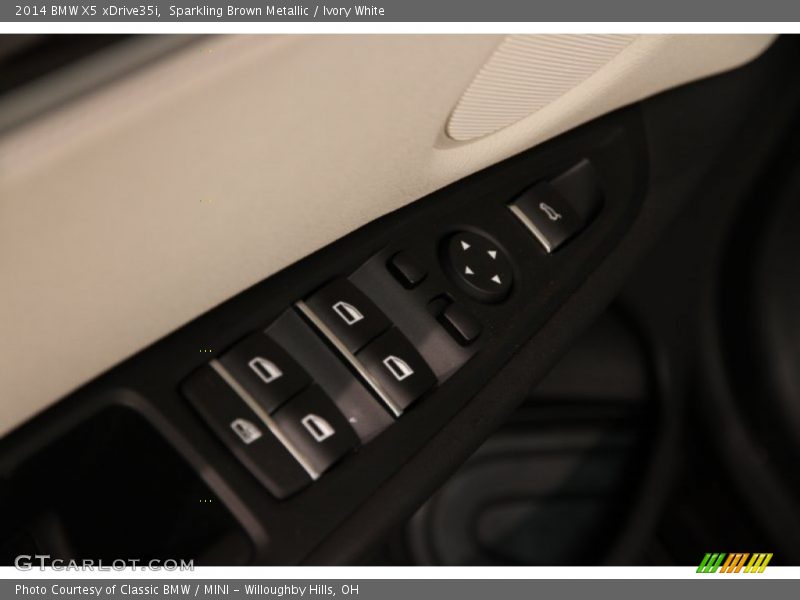 Sparkling Brown Metallic / Ivory White 2014 BMW X5 xDrive35i