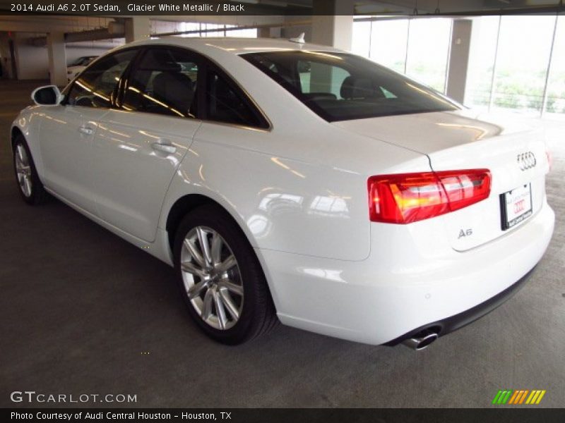 Glacier White Metallic / Black 2014 Audi A6 2.0T Sedan