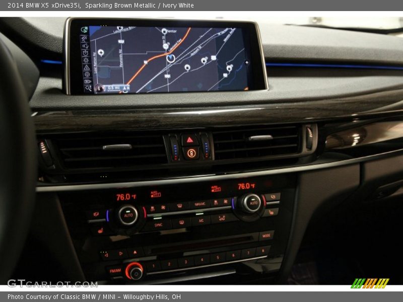 Controls of 2014 X5 xDrive35i