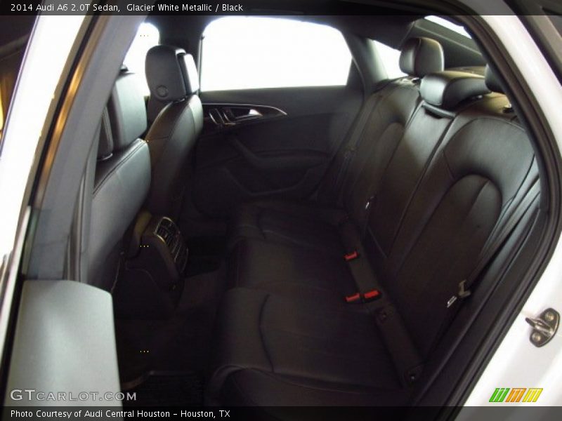 Glacier White Metallic / Black 2014 Audi A6 2.0T Sedan