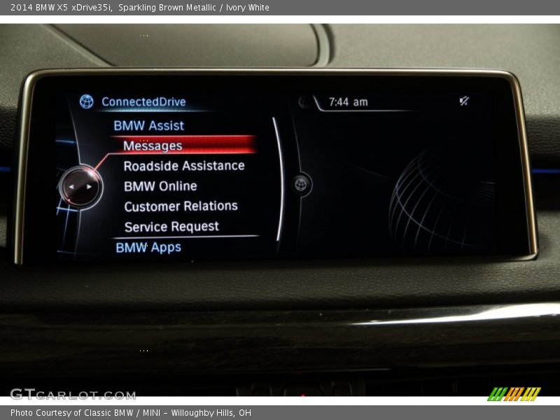 Sparkling Brown Metallic / Ivory White 2014 BMW X5 xDrive35i