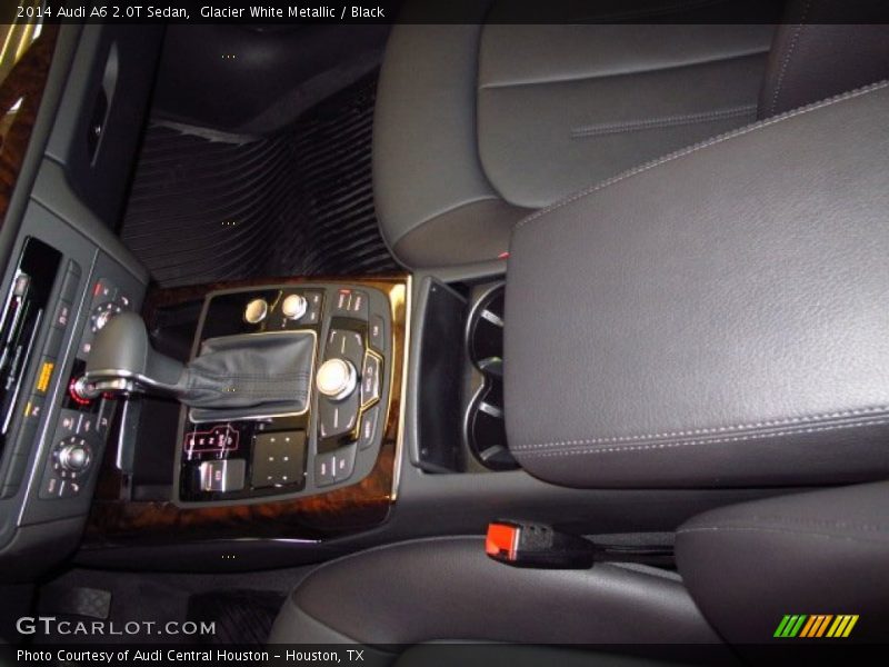 Glacier White Metallic / Black 2014 Audi A6 2.0T Sedan