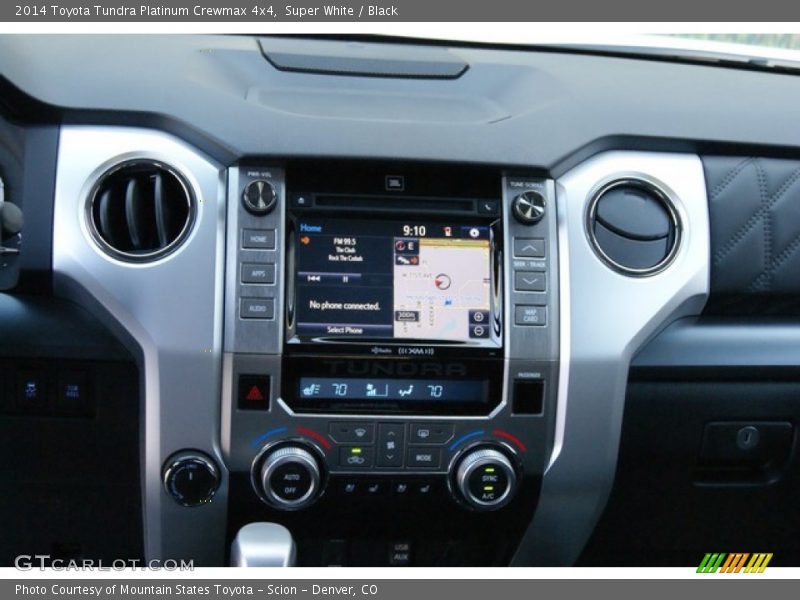 Super White / Black 2014 Toyota Tundra Platinum Crewmax 4x4