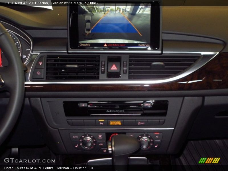 Glacier White Metallic / Black 2014 Audi A6 2.0T Sedan