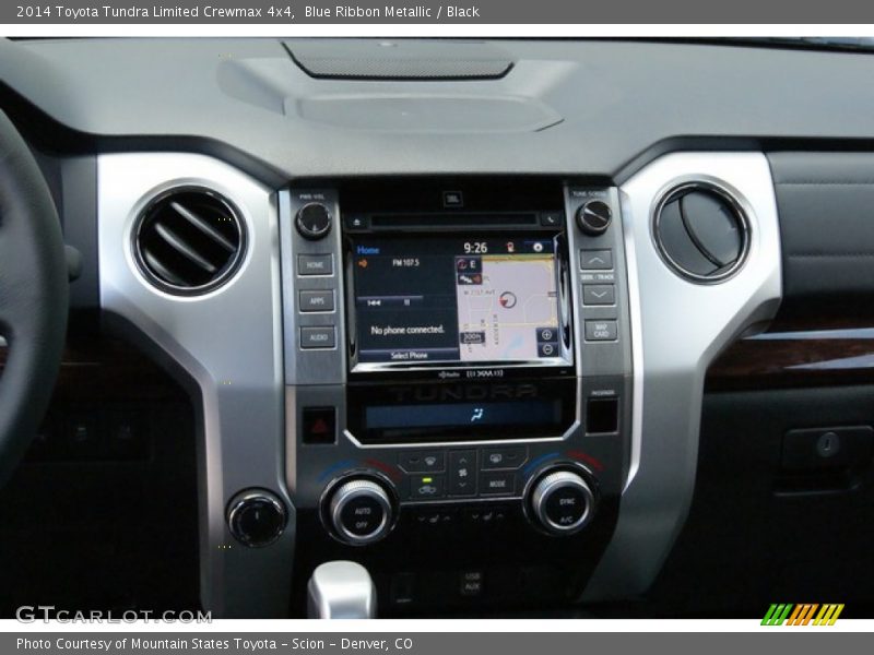 Blue Ribbon Metallic / Black 2014 Toyota Tundra Limited Crewmax 4x4