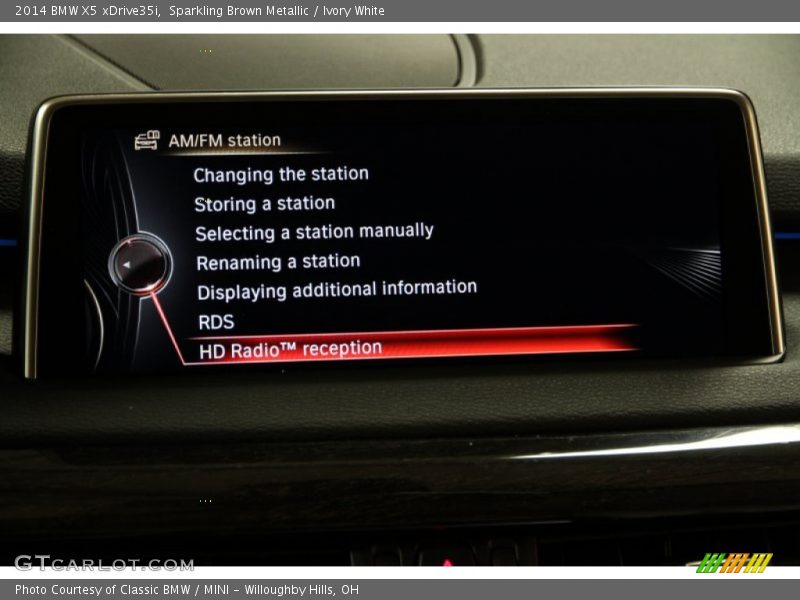 Sparkling Brown Metallic / Ivory White 2014 BMW X5 xDrive35i