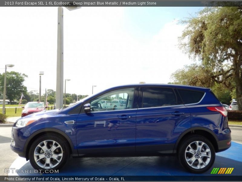  2013 Escape SEL 1.6L EcoBoost Deep Impact Blue Metallic