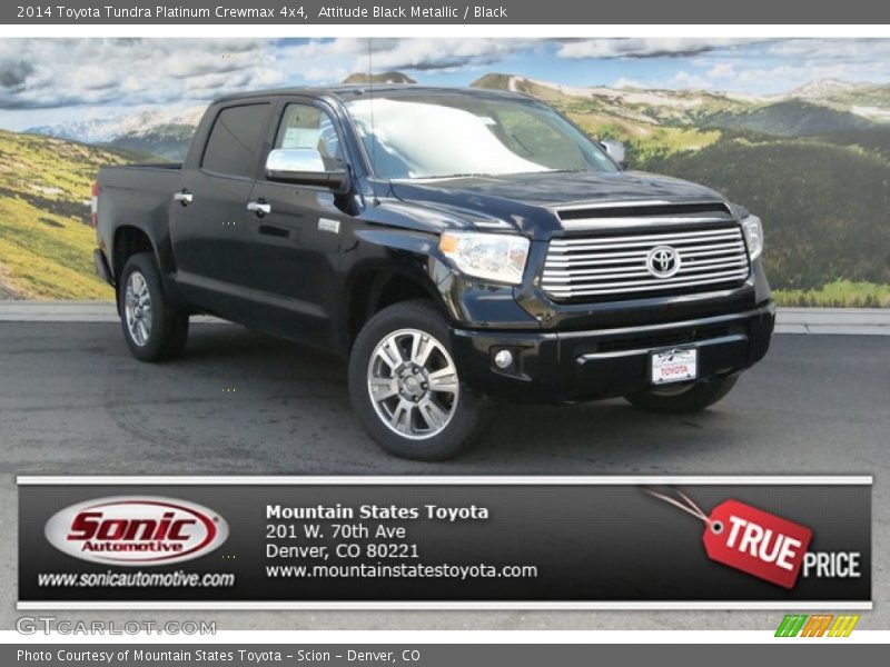 Attitude Black Metallic / Black 2014 Toyota Tundra Platinum Crewmax 4x4
