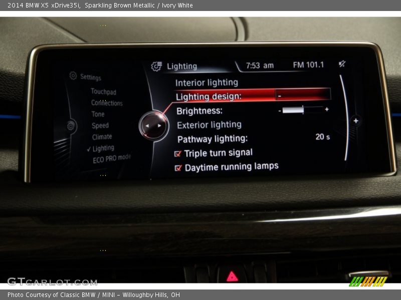 Sparkling Brown Metallic / Ivory White 2014 BMW X5 xDrive35i
