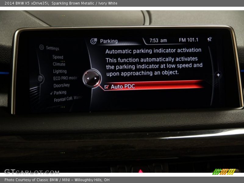 Sparkling Brown Metallic / Ivory White 2014 BMW X5 xDrive35i