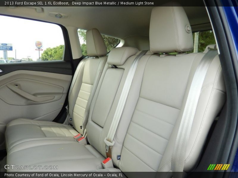 Rear Seat of 2013 Escape SEL 1.6L EcoBoost