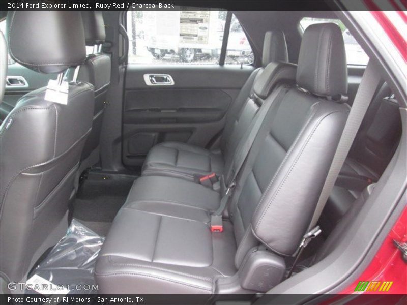 Ruby Red / Charcoal Black 2014 Ford Explorer Limited