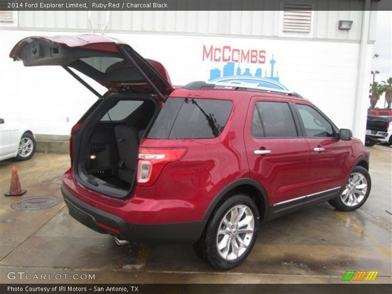 Ruby Red / Charcoal Black 2014 Ford Explorer Limited