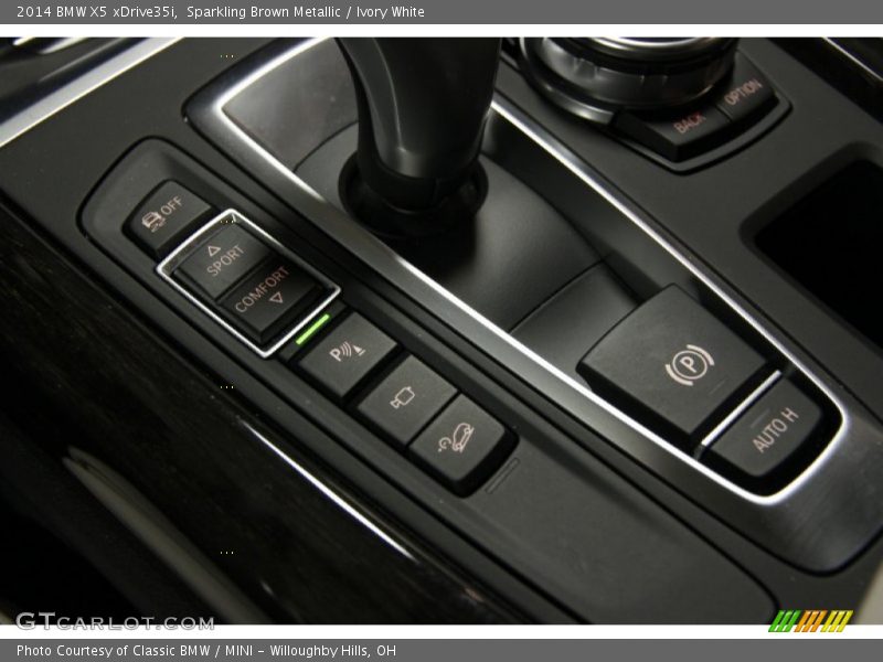 Sparkling Brown Metallic / Ivory White 2014 BMW X5 xDrive35i