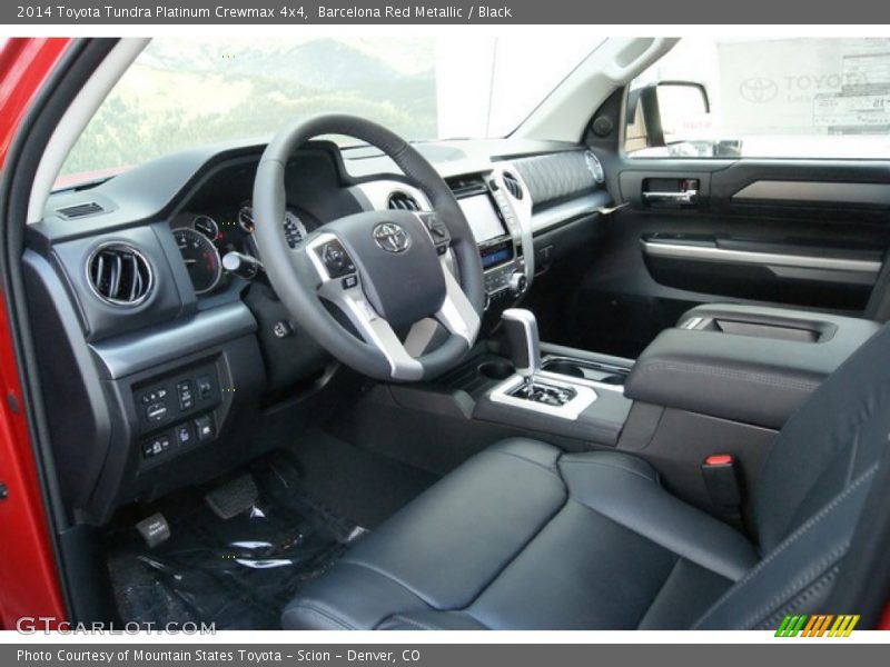 Barcelona Red Metallic / Black 2014 Toyota Tundra Platinum Crewmax 4x4