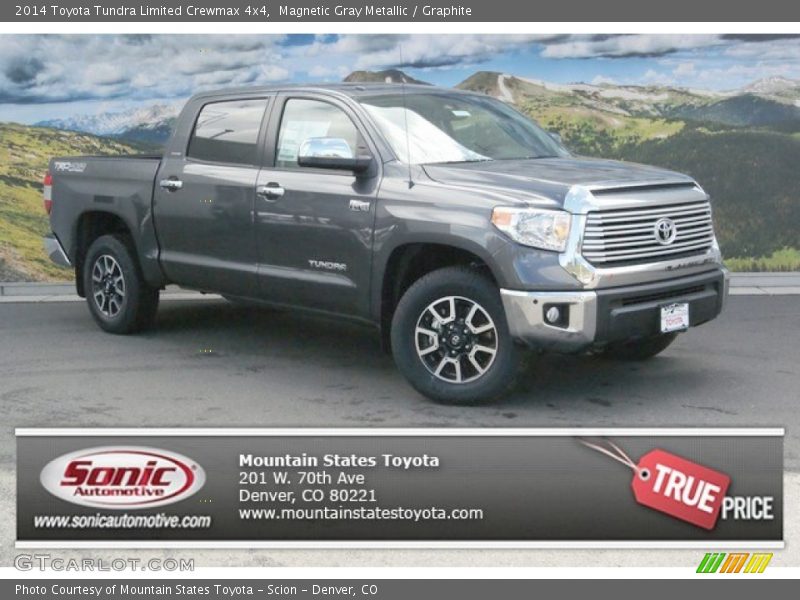 Magnetic Gray Metallic / Graphite 2014 Toyota Tundra Limited Crewmax 4x4