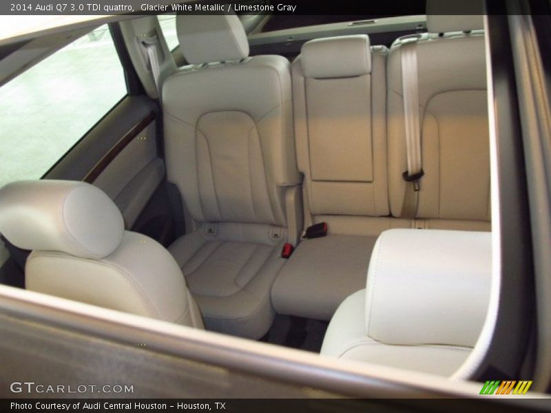 Glacier White Metallic / Limestone Gray 2014 Audi Q7 3.0 TDI quattro
