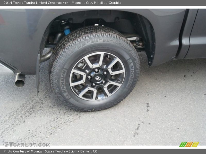 Magnetic Gray Metallic / Graphite 2014 Toyota Tundra Limited Crewmax 4x4
