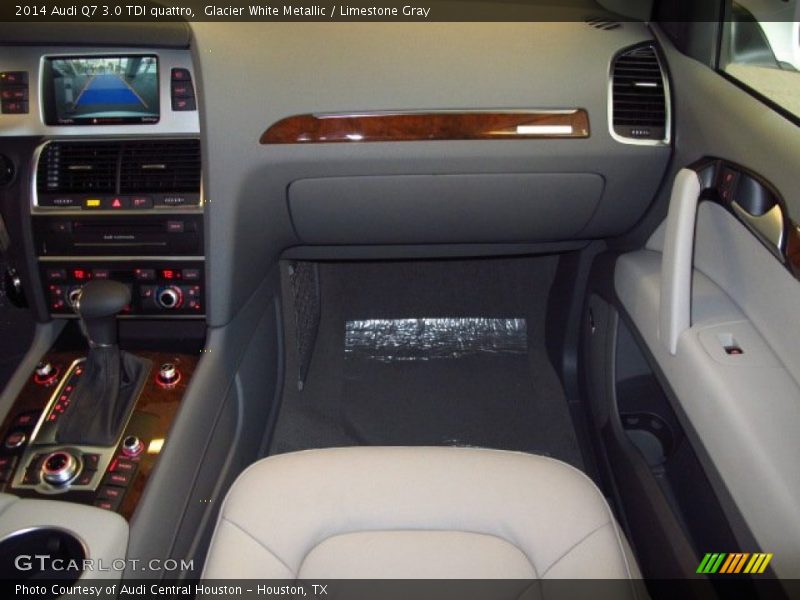 Glacier White Metallic / Limestone Gray 2014 Audi Q7 3.0 TDI quattro