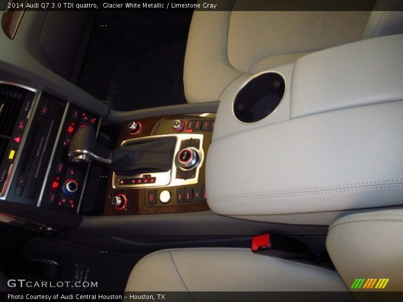 Glacier White Metallic / Limestone Gray 2014 Audi Q7 3.0 TDI quattro
