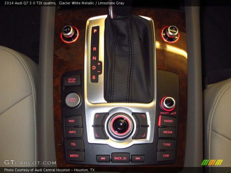 Glacier White Metallic / Limestone Gray 2014 Audi Q7 3.0 TDI quattro