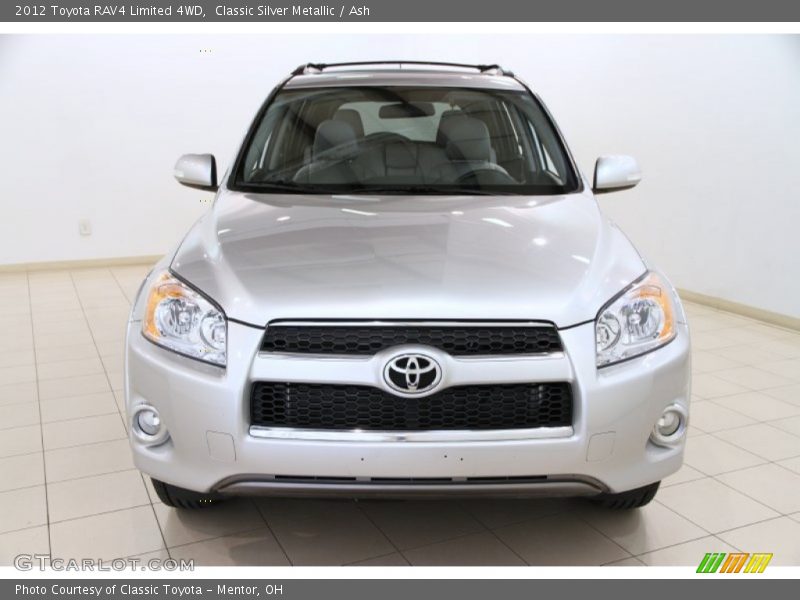 Classic Silver Metallic / Ash 2012 Toyota RAV4 Limited 4WD