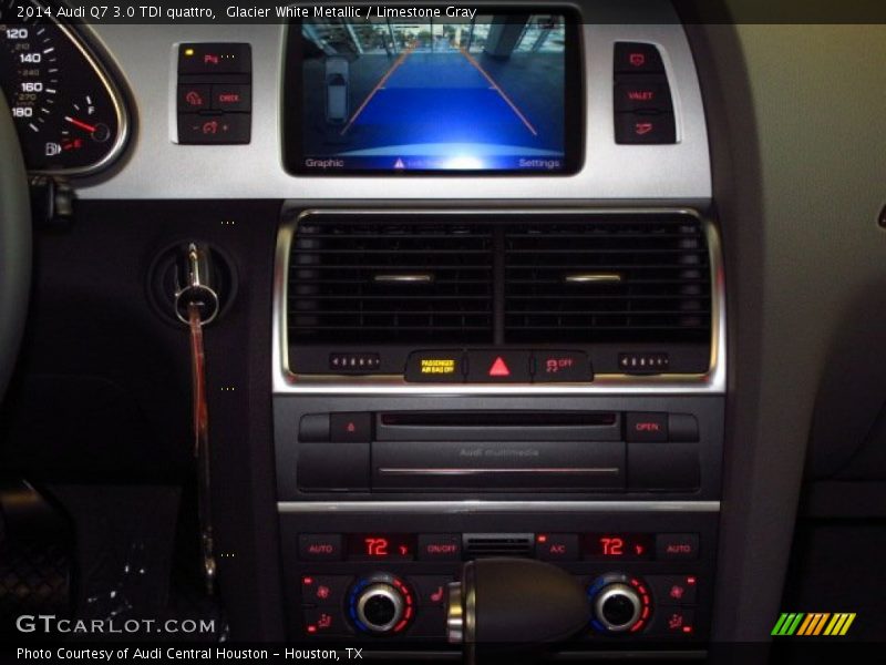 Glacier White Metallic / Limestone Gray 2014 Audi Q7 3.0 TDI quattro
