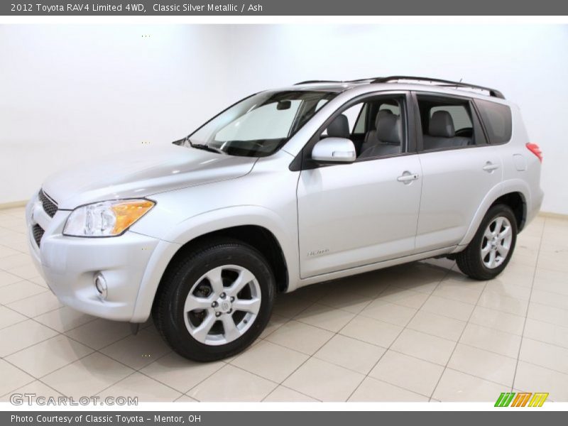 Classic Silver Metallic / Ash 2012 Toyota RAV4 Limited 4WD