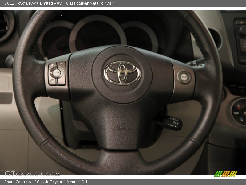 Classic Silver Metallic / Ash 2012 Toyota RAV4 Limited 4WD