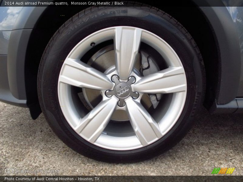 Monsoon Gray Metallic / Black 2014 Audi allroad Premium quattro
