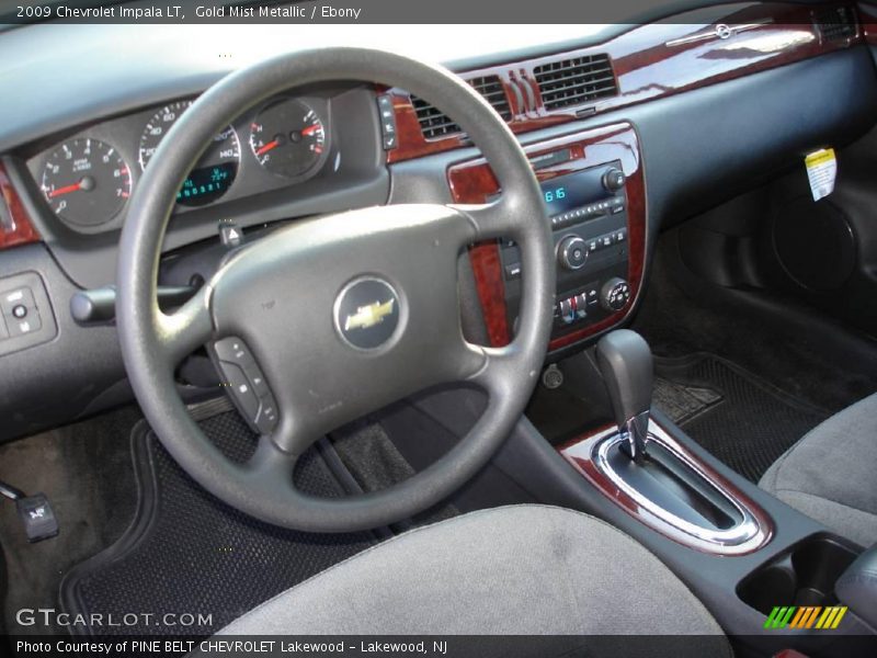 Gold Mist Metallic / Ebony 2009 Chevrolet Impala LT