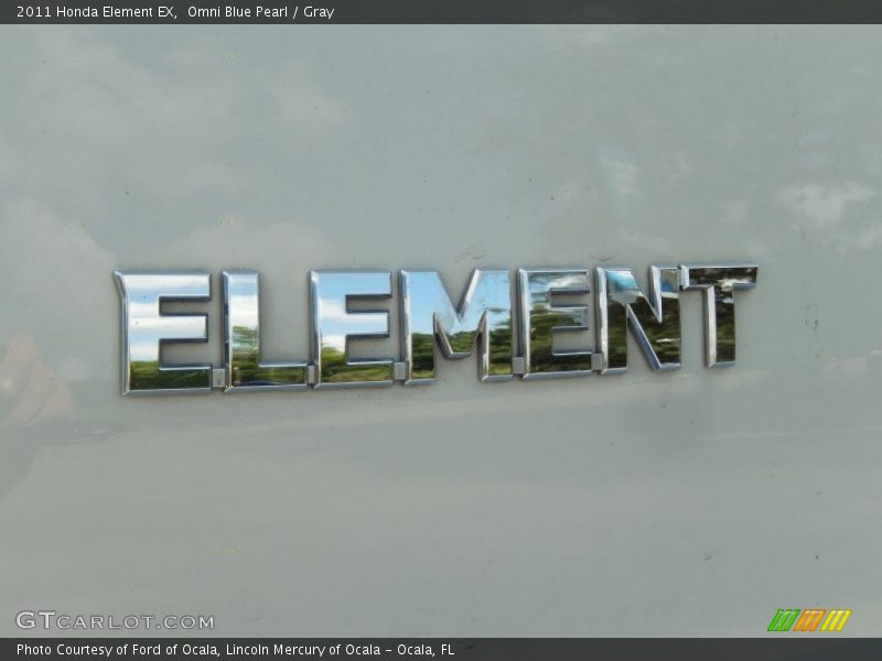Omni Blue Pearl / Gray 2011 Honda Element EX