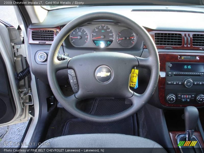 Gold Mist Metallic / Ebony 2009 Chevrolet Impala LT
