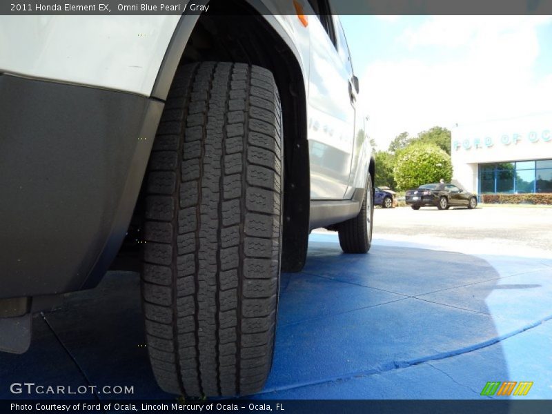 Omni Blue Pearl / Gray 2011 Honda Element EX