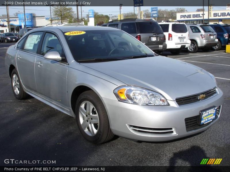 Silver Ice Metallic / Gray 2009 Chevrolet Impala LS