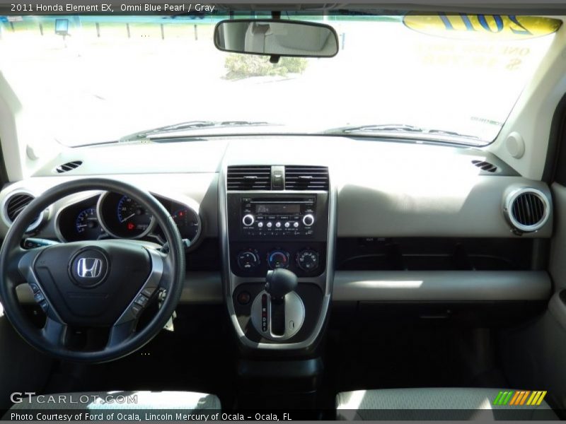 Omni Blue Pearl / Gray 2011 Honda Element EX