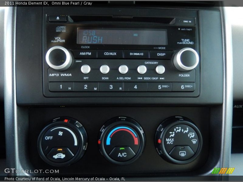 Omni Blue Pearl / Gray 2011 Honda Element EX