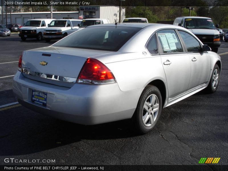 Silver Ice Metallic / Gray 2009 Chevrolet Impala LS