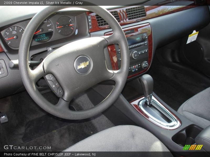 Silver Ice Metallic / Gray 2009 Chevrolet Impala LS