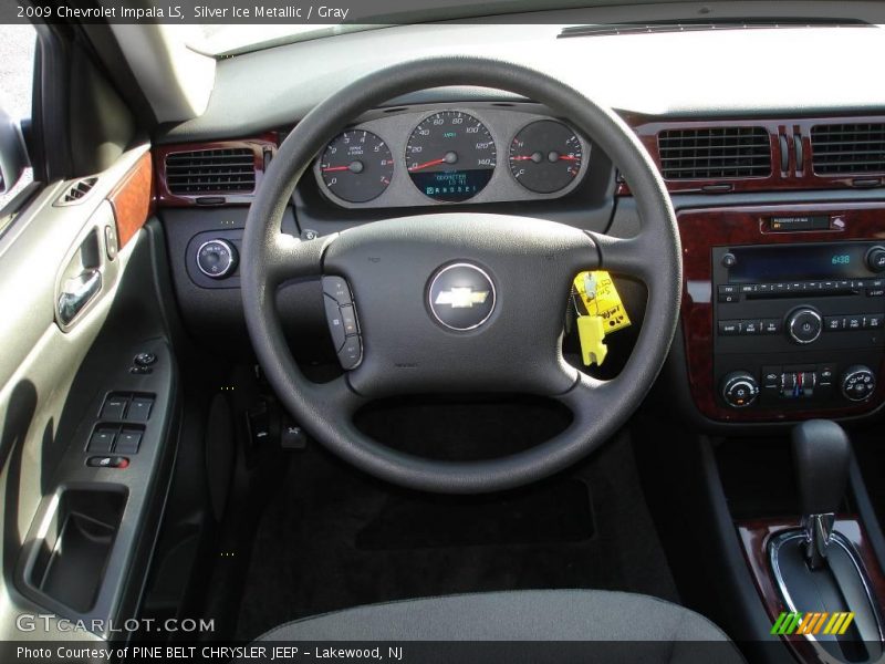 Silver Ice Metallic / Gray 2009 Chevrolet Impala LS