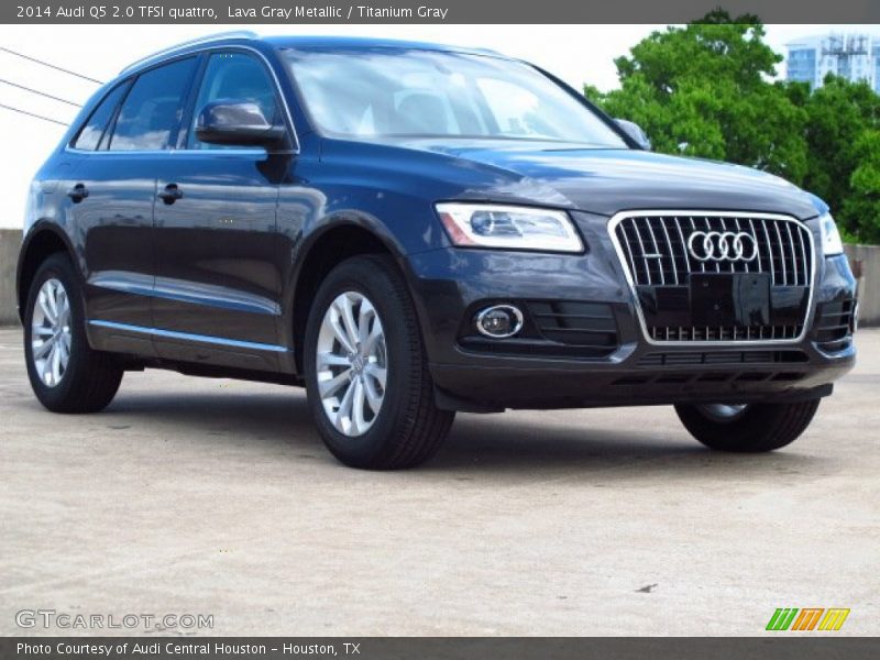 Lava Gray Metallic / Titanium Gray 2014 Audi Q5 2.0 TFSI quattro