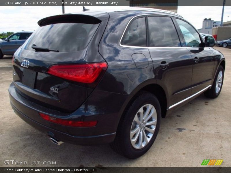 Lava Gray Metallic / Titanium Gray 2014 Audi Q5 2.0 TFSI quattro