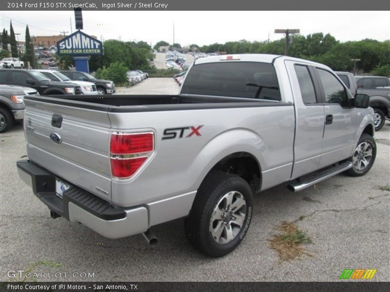 Ingot Silver / Steel Grey 2014 Ford F150 STX SuperCab