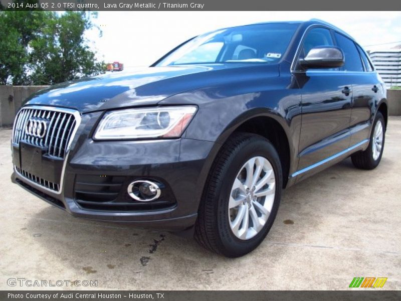 Lava Gray Metallic / Titanium Gray 2014 Audi Q5 2.0 TFSI quattro