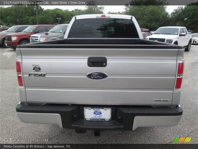 Ingot Silver / Steel Grey 2014 Ford F150 STX SuperCab
