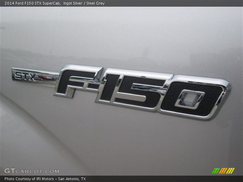 Ingot Silver / Steel Grey 2014 Ford F150 STX SuperCab