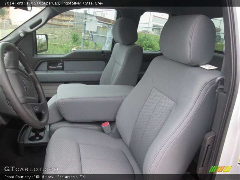 Ingot Silver / Steel Grey 2014 Ford F150 STX SuperCab